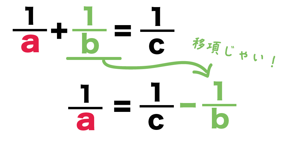 等式の変形　解き方　分数