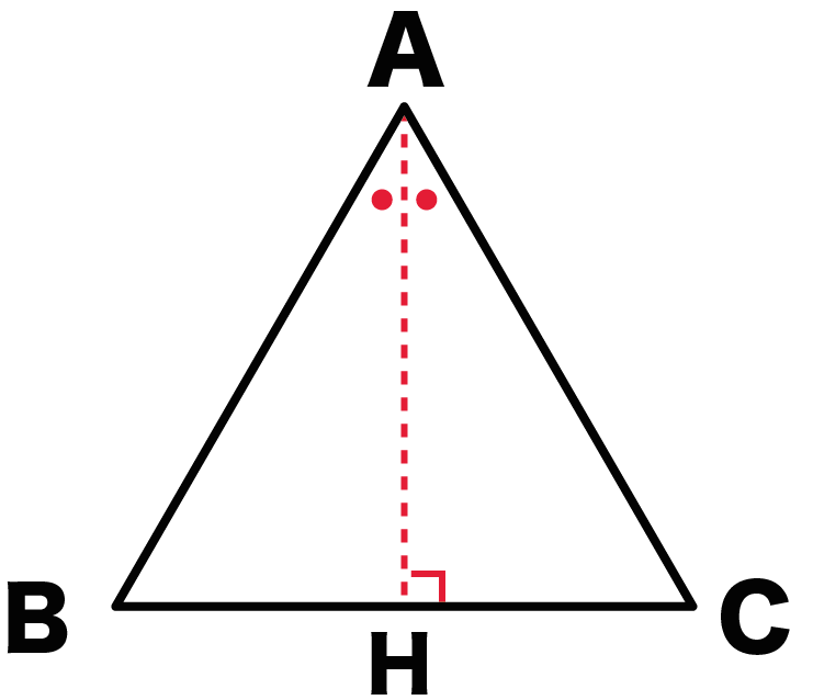 正三角形　高さ　求め方　公式