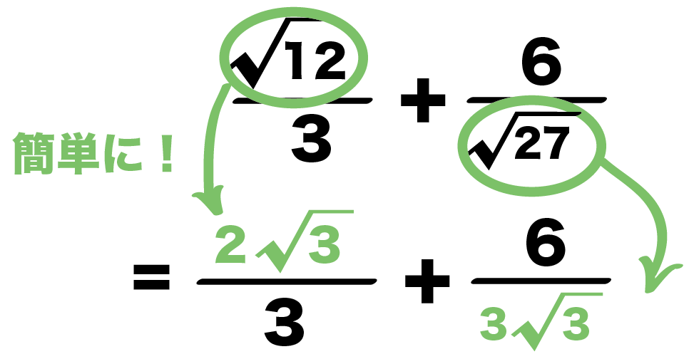 平方根の計算 ルートの分数の足し算 引き算の仕方がわかる5ステップ Qikeru 学びを楽しくわかりやすく